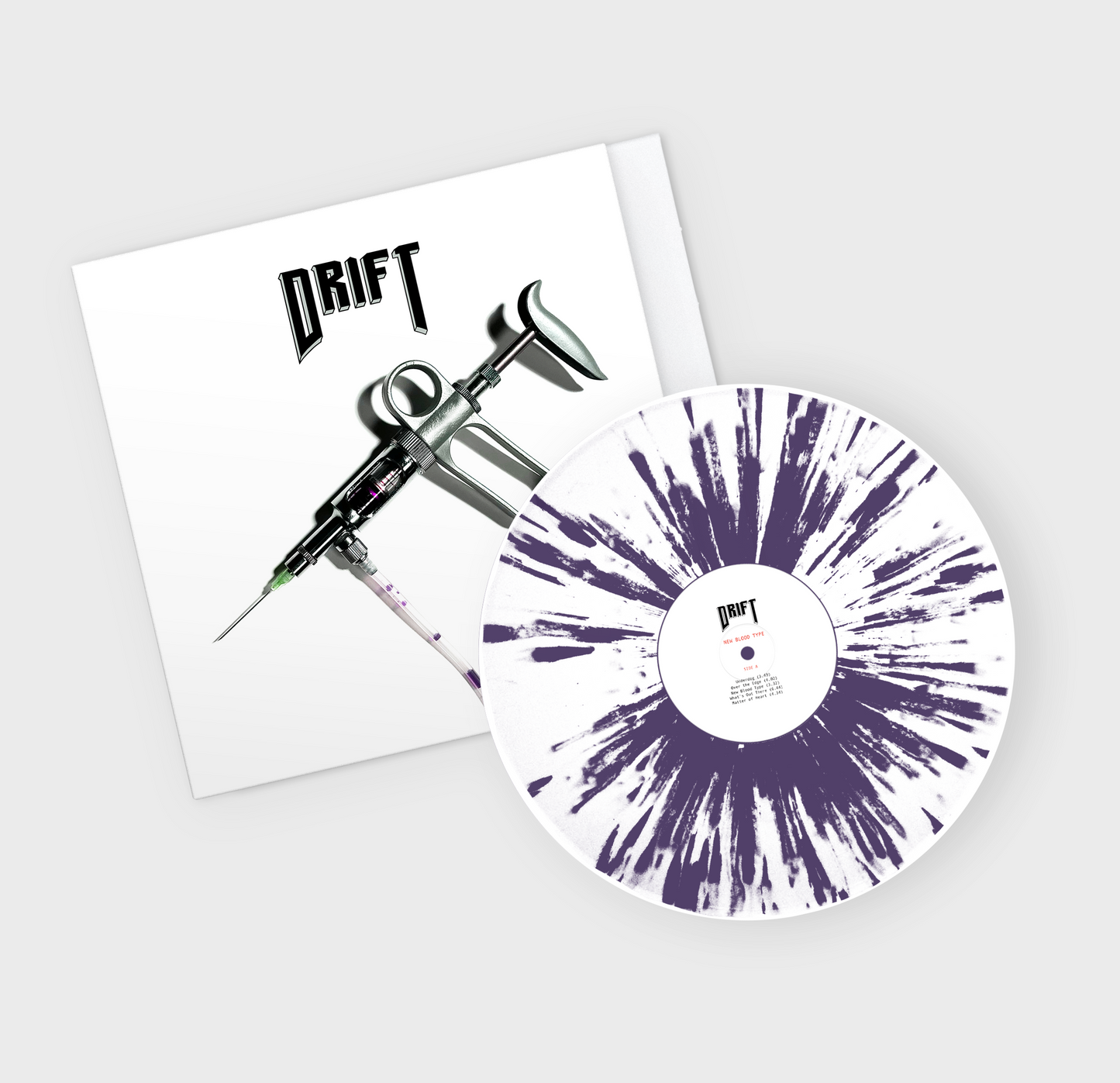 New Blood Type - Purple Splatter Vinyl