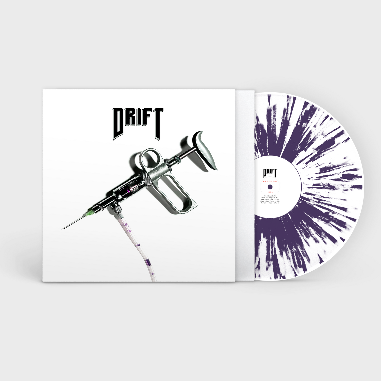 New Blood Type - Purple Splatter Vinyl