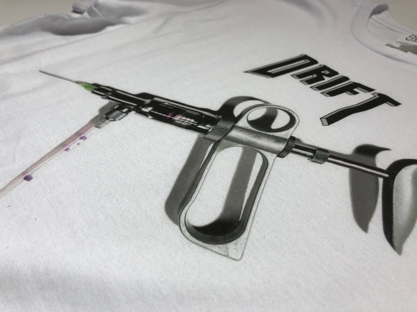 New Blood Type White Tee